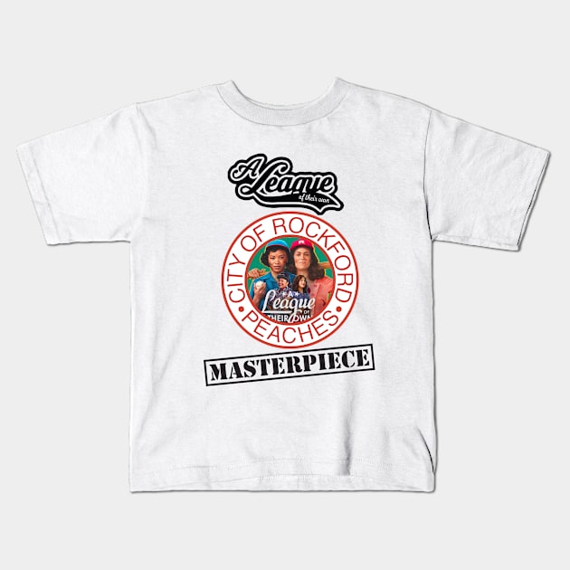 Bad Ass based ball players from a League of Their Own Kids T-Shirt by whatyouareisbeautiful